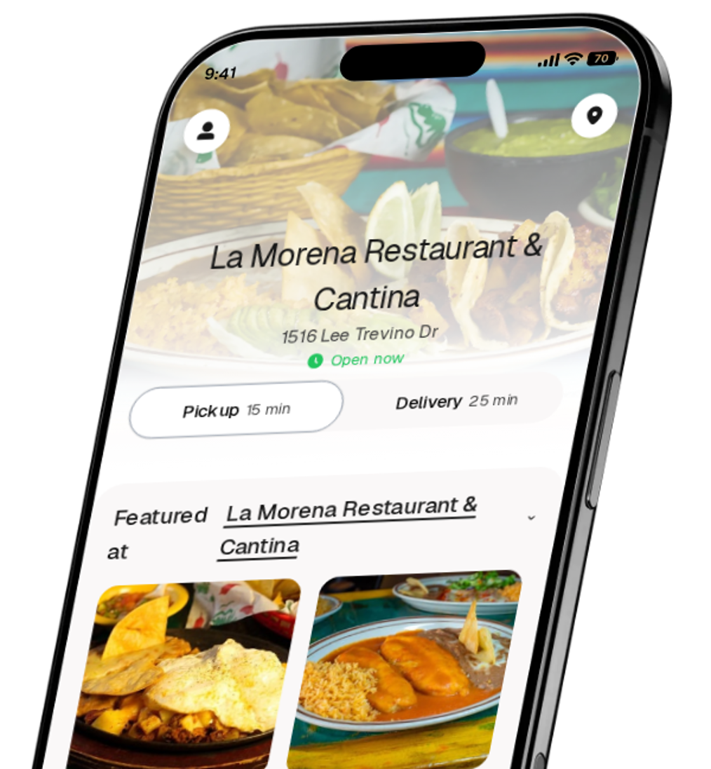 La Morena Restaurant & Cantina app preview