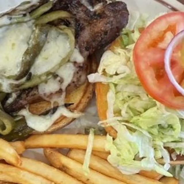 Ribeye Burger.