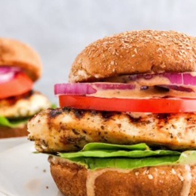 Chicken Breast Sandwich.