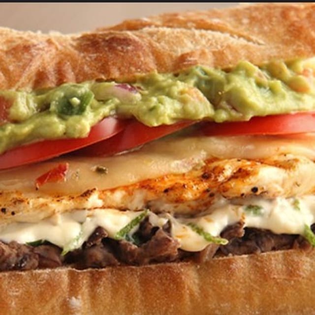 Mexi-Grilled Chicken Sandwich.