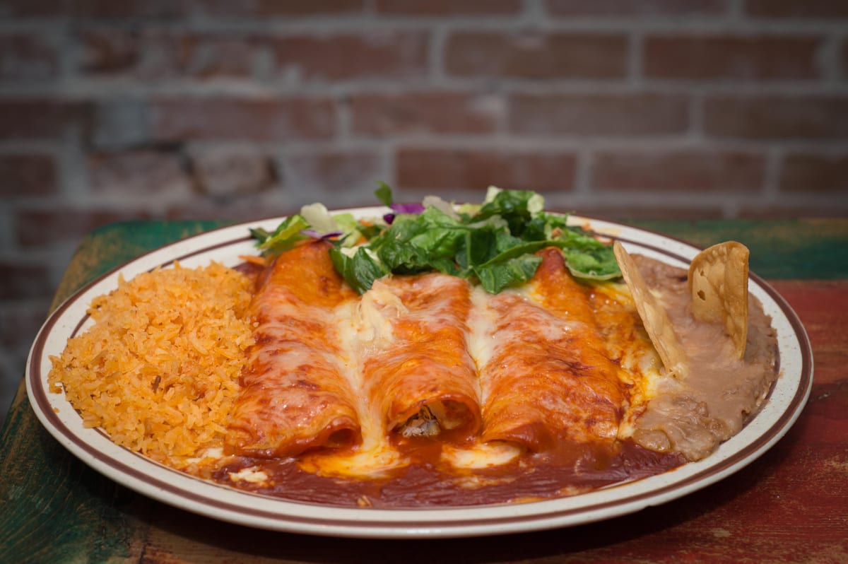 Baked Cheese Enchiladas