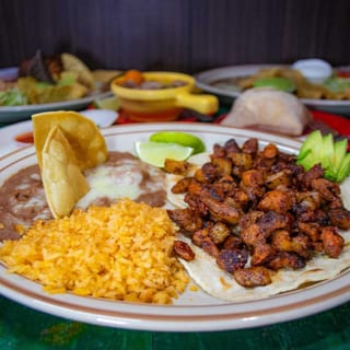 Al Pastor Taco Plate