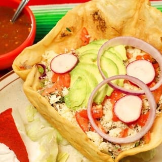 Chicken Fajita Taco Salad