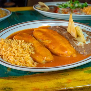 Cheese Chile Relleno Plate