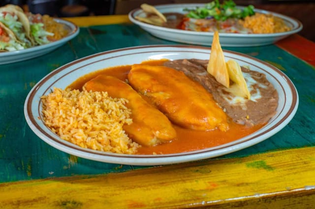 Cheese Chile Relleno Plate